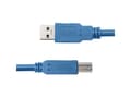 Miniatyrbild 4 av 5: Qoltec - USB-kabel - USB typ A (hane) till USB Type B (hane) - USB 3.0 - 2 m
