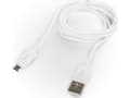 Miniatyrbild 2 av 2: USB-kabel Platinet PLATINET PLATINET MUD MICRO USB TO USB CABLE 1M 2A WHITE BLISTER (42869)