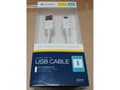 Miniatyrbild 1 av 2: USB-kabel Platinet PLATINET PLATINET MUD MICRO USB TO USB CABLE 1M 2A WHITE BLISTER (42869)