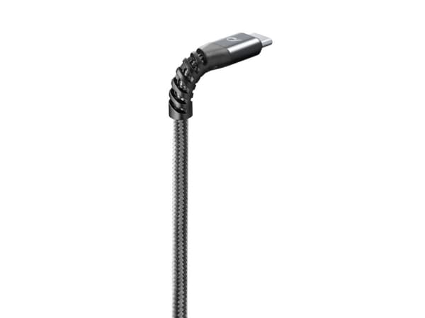 Cellularline 8018080372971, 1,2 m, USB C, USB C, Sort