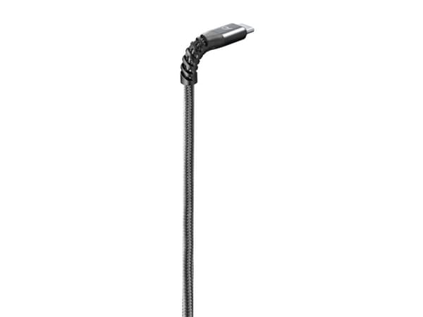 Cellularline 8018080372971, 1,2 m, USB C, USB C, Sort