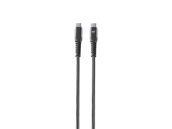 Cellularline 8018080372971, 1,2 m, USB C, USB C, Sort