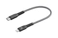 Miniatyrbild 1 av 5: Cellularline 8018080353215, 0,15 m, Lightning, USB C, Hankoppling, Hankoppling, Svart
