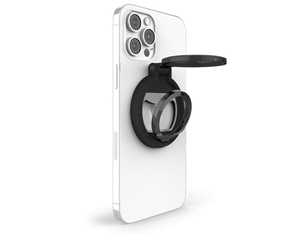 STM MagLoop - MagSafe sormipidike jalustatoiminnolla + avaaja (musta)