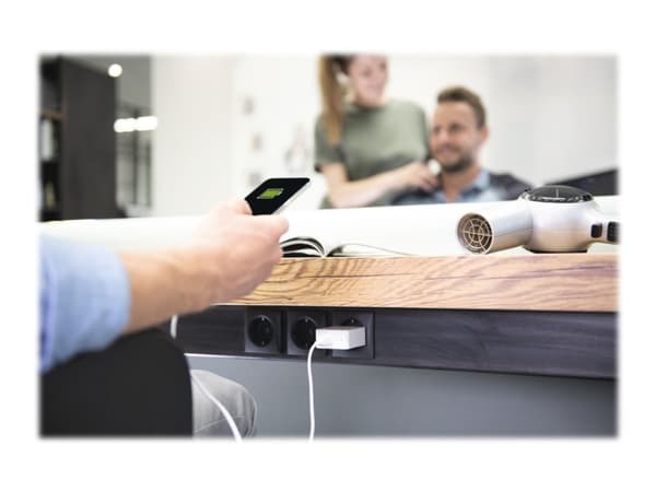 Hama 00183295, 1 m, Lightning, USB C, Uros, Uros, Valkoinen