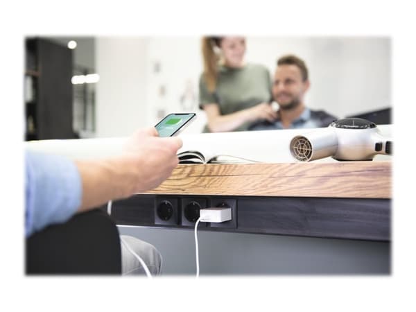 Hama 00183295, 1 m, Lightning, USB C, Uros, Uros, Valkoinen
