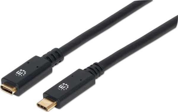 KabelUSB 3.0 forlengelseskabel USB-C til USB-C 3.2 Gen1 M/F 1.0M