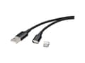 Miniatyrbild 2 av 5: Renkforce RF-4746076, 1 m, USB A, USB C, USB 2.0, 0,48 Gbit/s, Svart