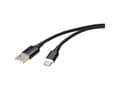 Miniatyrbild 1 av 5: Renkforce RF-4746076, 1 m, USB A, USB C, USB 2.0, 0,48 Gbit/s, Svart