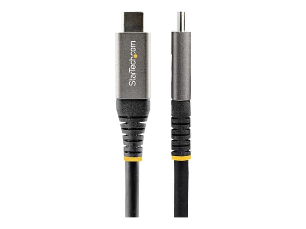 StarTech.com 2 m USB C-kabel 5 Gbit/s - USB-C-kabel av hög kvalitet - USB 3.1/3.2 Gen 1 Type-C kabel - 100 W (5A) Power Delivery-laddning, DP alt-läg