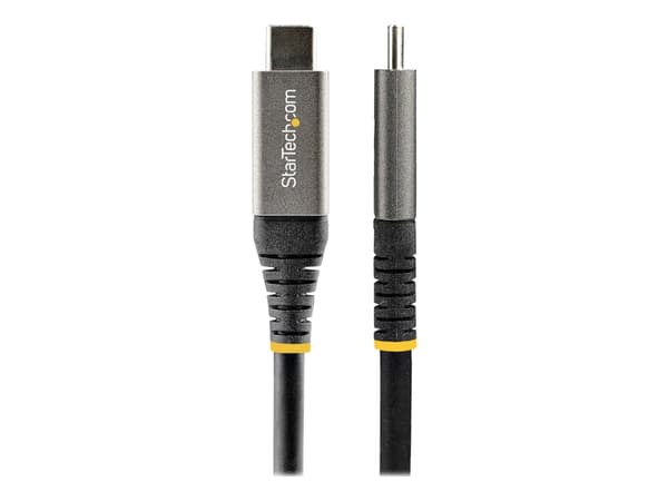 StarTech.com 2 m USB C-kabel 5 Gbit/s - USB-C-kabel av hög kvalitet - USB 3.1/3.2 Gen 1 Type-C kabel - 100 W (5A) Power Delivery-laddning, DP alt-läg