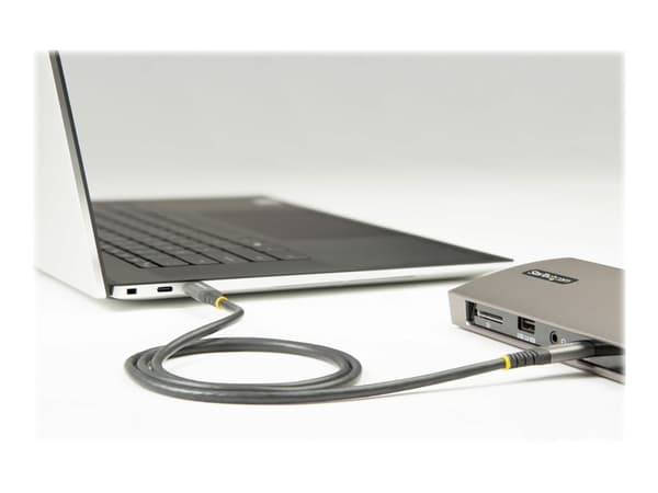 StarTech.com 2 m USB C-kabel 5 Gbit/s - USB-C-kabel av hög kvalitet - USB 3.1/3.2 Gen 1 Type-C kabel - 100 W (5A) Power Delivery-laddning, DP alt-läg