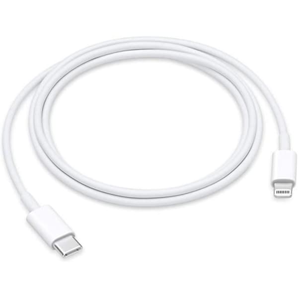 USB-C till Lightning Kabel iPhone Laddare 2M Vit