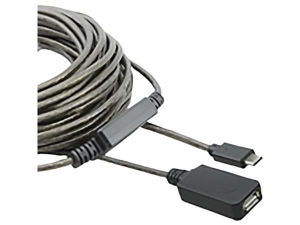 Renkforce RF-4752800, 7,5 m, USB A, USB C, USB 2.0, 0,48 Gbit/s, Svart