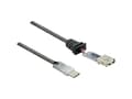 Miniatyrbild 2 av 5: Renkforce RF-4752800, 7,5 m, USB A, USB C, USB 2.0, 0,48 Gbit/s, Svart