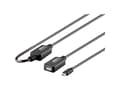 Miniatyrbild 1 av 5: Renkforce RF-4752800, 7,5 m, USB A, USB C, USB 2.0, 0,48 Gbit/s, Svart