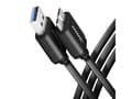 Miniatyrbilde 1 av 5: Axagon BUMM3-AM10AB, 1 m, Micro-USB B, USB A, USB 3.2 Gen 1 (3.1 Gen 1), 5000 Mbit/s, Sort