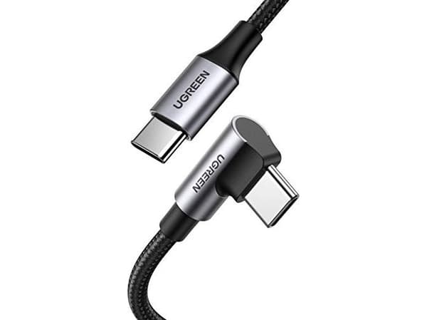 Ugreen 70643, 1 m, USB C, USB C, USB 2.0, 0,48 Gbit/s, Svart, Grå