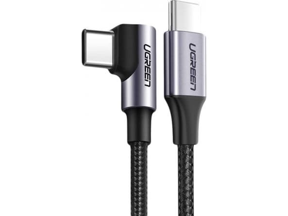Ugreen USB-C - USB-C-kabel 2m svart (50125)