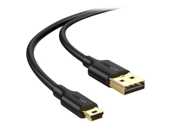 Ugreen - USB-kabel - USB (hann) til mini-USB type B (hann) - USB 2.0 - 2 A - 2 m - svart