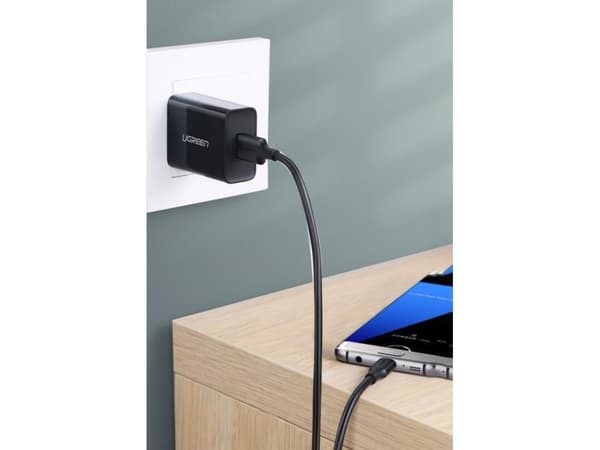 Ugreen Ugreen USB Cable Cable Usb 3.0 - Usb Type C Cable 2M 3A Black (20884)