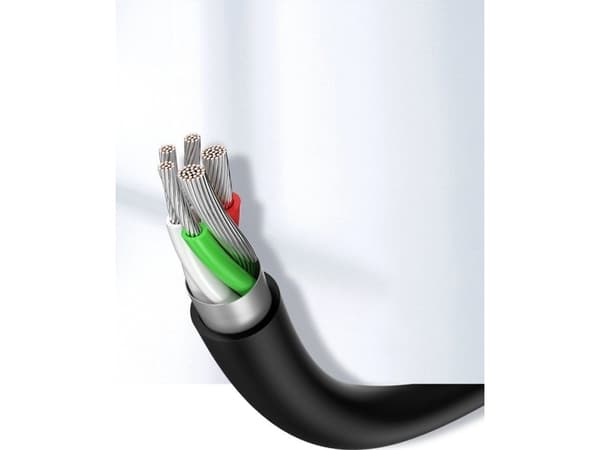USB-kabel Ugreen USB-A - USB-C 3 m Svart (54452)