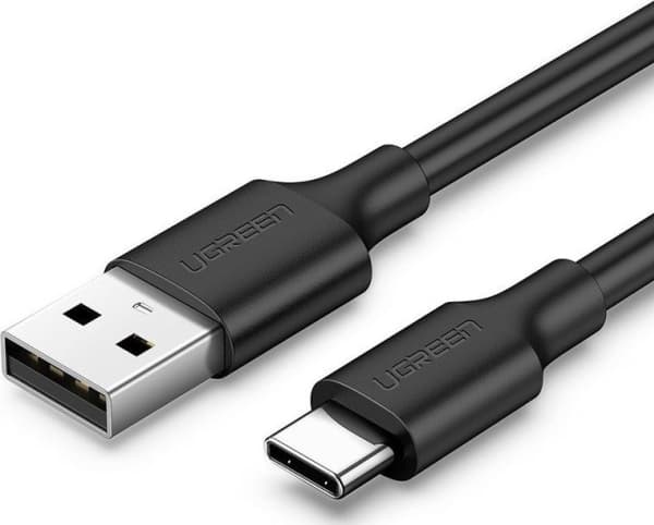 USB-kabel Ugreen USB-A - USB-C 3 m Svart (54452)