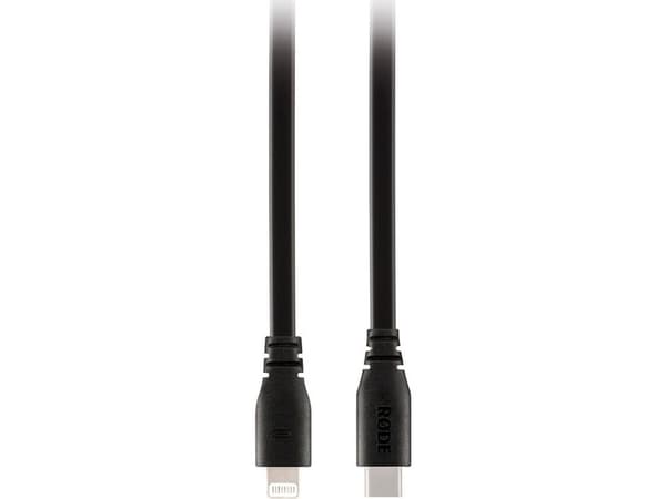 RØDE SC19, 1,5 m, Blixtlås, USB C, Hankoppling, Hankoppling, Svart