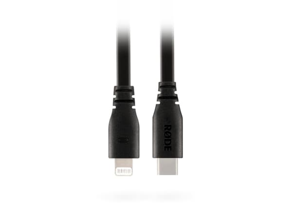 RØDE SC19, 1,5 m, Blixtlås, USB C, Hankoppling, Hankoppling, Svart
