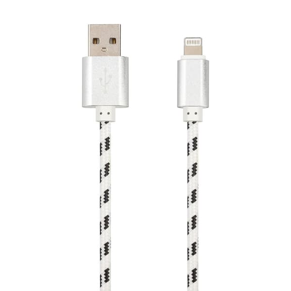 Lightning til USB-ladekabel, Vevd - 2 m