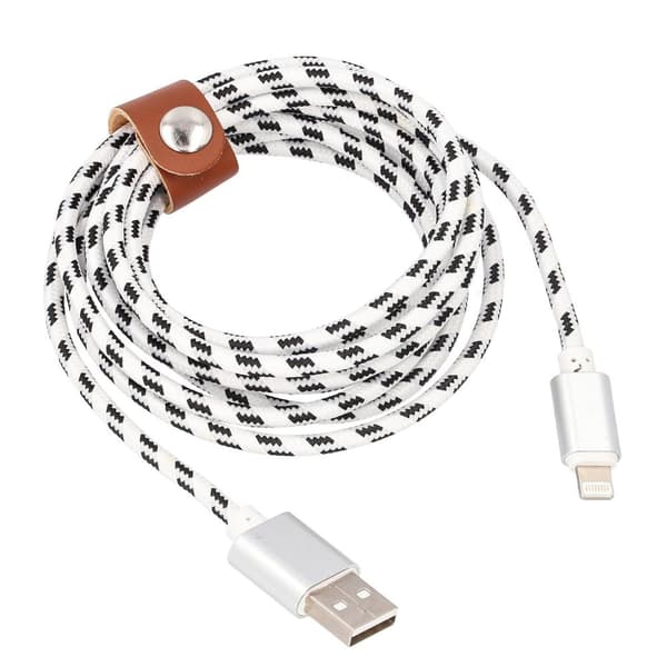 Lightning til USB-ladekabel, Vevd - 2 m
