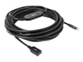Miniatyrbild 1 av 5: Club 3D - USB-kabel - 24 pin USB-C (hane) till USB typ A (hona) - USB 3.1 Gen 1 - 0.9 A - 10 m - aktiv