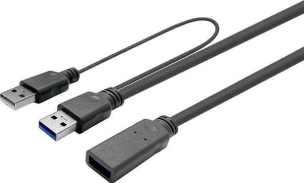 VivoLink - USB-förlängningskabel - USB typ A (hane) till USB typ A (hona) - USB 3.1 - 5 V - 1 A - 10 m - aktiv - svart
