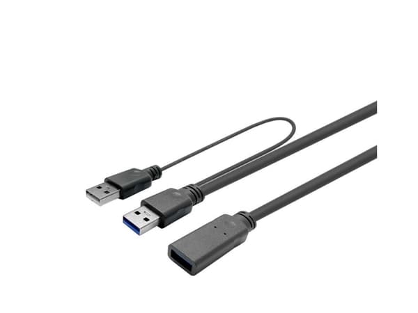 VivoLink - USB-förlängningskabel - USB typ A (hane) till USB typ A (hona) - USB 3.1 - 5 V - 1 A - 10 m - aktiv - svart
