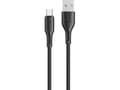 Miniatyrbild 1 av 5: USB-kabel Usams USB-A - microUSB 1 m Czarny (SJ502USB01)