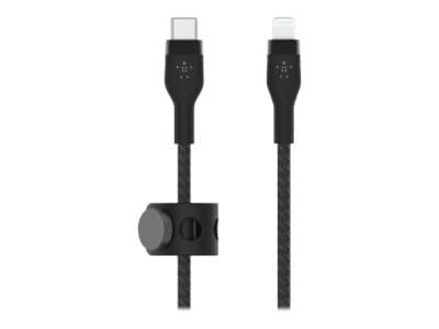 Belkin BOOST CHARGE - Lightning-kabel - 24 pin USB-C hane till Lightning hane - 1 m - svart