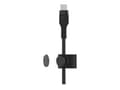Miniatyrbild 4 av 5: Belkin BOOST CHARGE - Lightning-kabel - 24 pin USB-C hane till Lightning hane - 1 m - svart