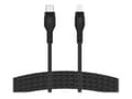 Miniatyrbild 5 av 5: Belkin BOOST CHARGE - Lightning-kabel - 24 pin USB-C hane till Lightning hane - 1 m - svart