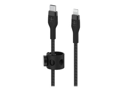 Belkin BOOST CHARGE - Lightning-kabel - 24 pin USB-C hane till Lightning hane - 1 m - svart