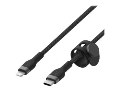 Belkin BOOST CHARGE - Lightning-kabel - 24 pin USB-C hane till Lightning hane - 1 m - svart