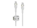 Pikkukuva 2 / 5: Belkin BOOST?CHARGE PRO Flex, 1 m, USB C, USB C, USB 2.0, Valkoinen