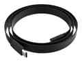 Miniatyrbild 5 av 5: Akasa - USB-kabel - 24 pin USB-C (hane) till 24 pin USB-C (hane) - USB 3.2 Gen 2 - 20 V - 2.3 A - 1 m - 4K60Hz stöd, USB Power Delivery (46W) - svart