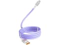 Miniatyrbild 2 av 2: Denmen USB-A - USB-C 1 m USB-kabel Lila (29364)