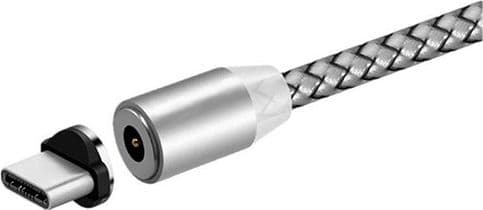 USB-kabel Prolink USB-A - microUSB + USB-C Szary (023344)