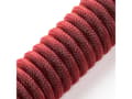 Miniatyrbilde 3 av 5: CableMod Classic - Tastaturkabel - USB (hann) til 24 pin USB-C (hann) - 1.5 m - rullet sammen - republic red