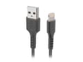 Pikkukuva 3 / 4: SBS TECABLEUSBIP589K, 1 m, Lightning, USB A, Uros, Uros, Musta