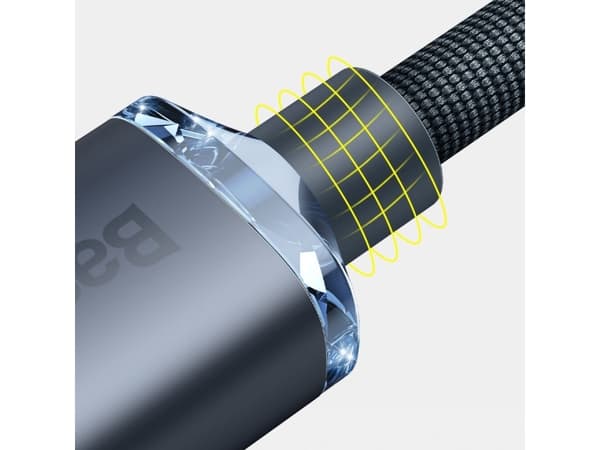 Baseus USB cable Baseus Crystal USB-C to Lightning cable, 20W, PD, 2m (blue)