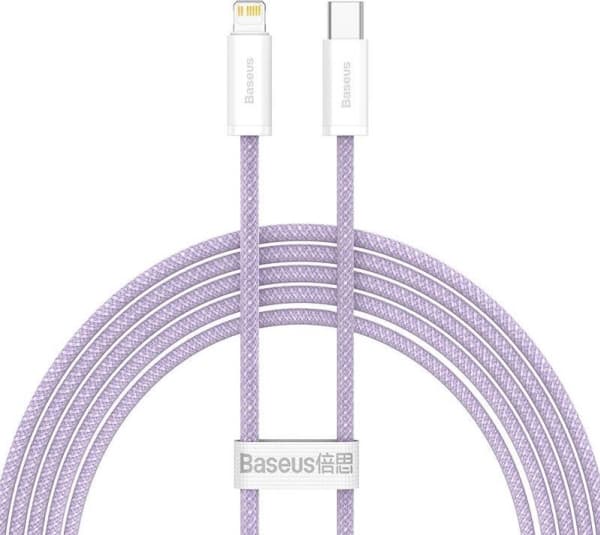 Baseus USB cable USB-C cable for Lightning Baseus Dynamic Series, 20W, 2m (purple)