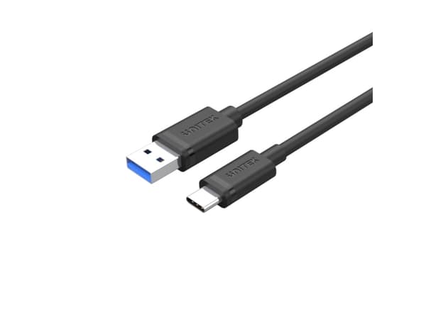 Unitek - USB-kabel - USB typ A (hane) till 24 pin USB-C (hane) - USB 3.0 - 2 m - svart