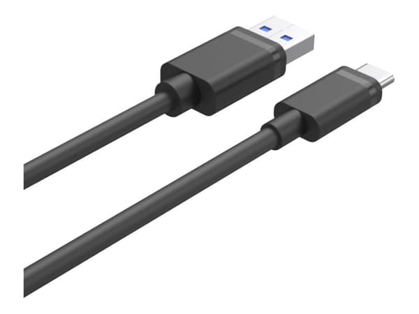 Unitek - USB-kabel - USB typ A (hane) till 24 pin USB-C (hane) - USB 3.0 - 2 m - svart